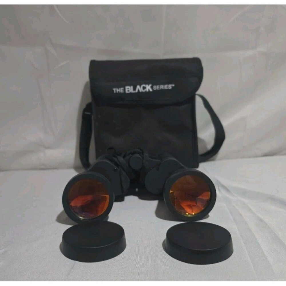 The Black Series Coated Optics Binoculars 7X50 297ft At 100YDS, + Storage Bag